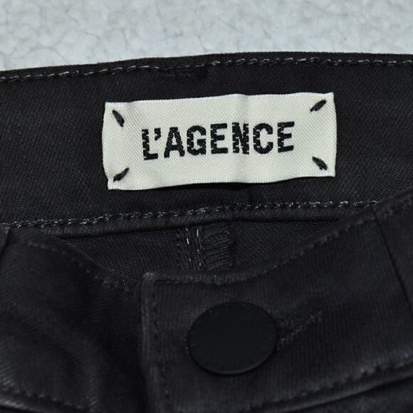 L’agence Marguerite Coated High Waist Skinny Jeans Size 25 - Picture 3 of 13
